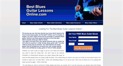 Desktop Screenshot of bestbluesguitarlessonsonline.com